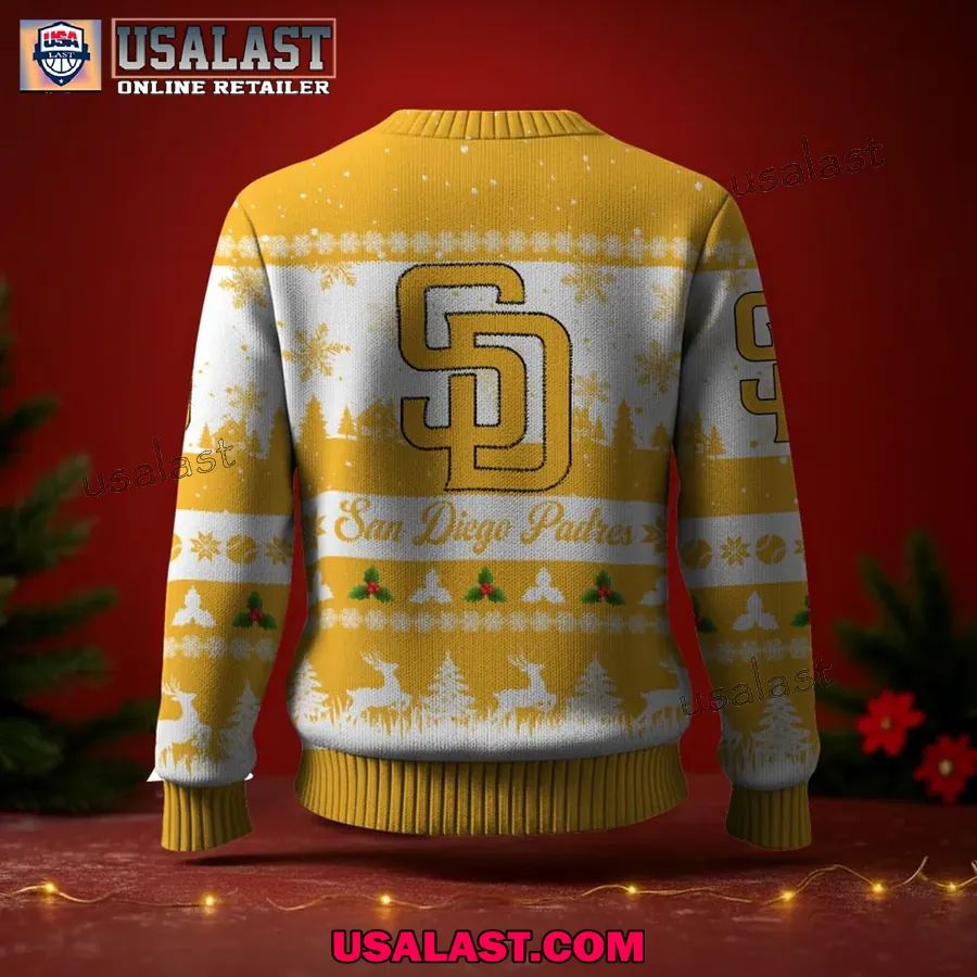 San Diego Padres Ugly Christmas Sweater Jumper