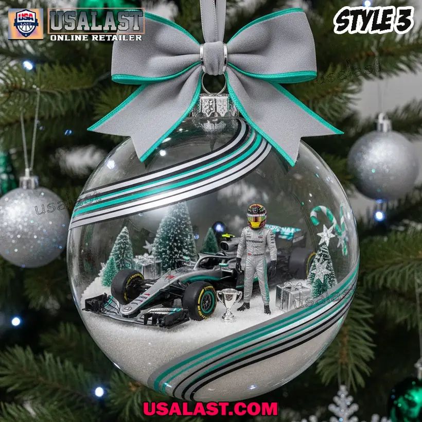 F1 Racing Christmas Ornaments 2025