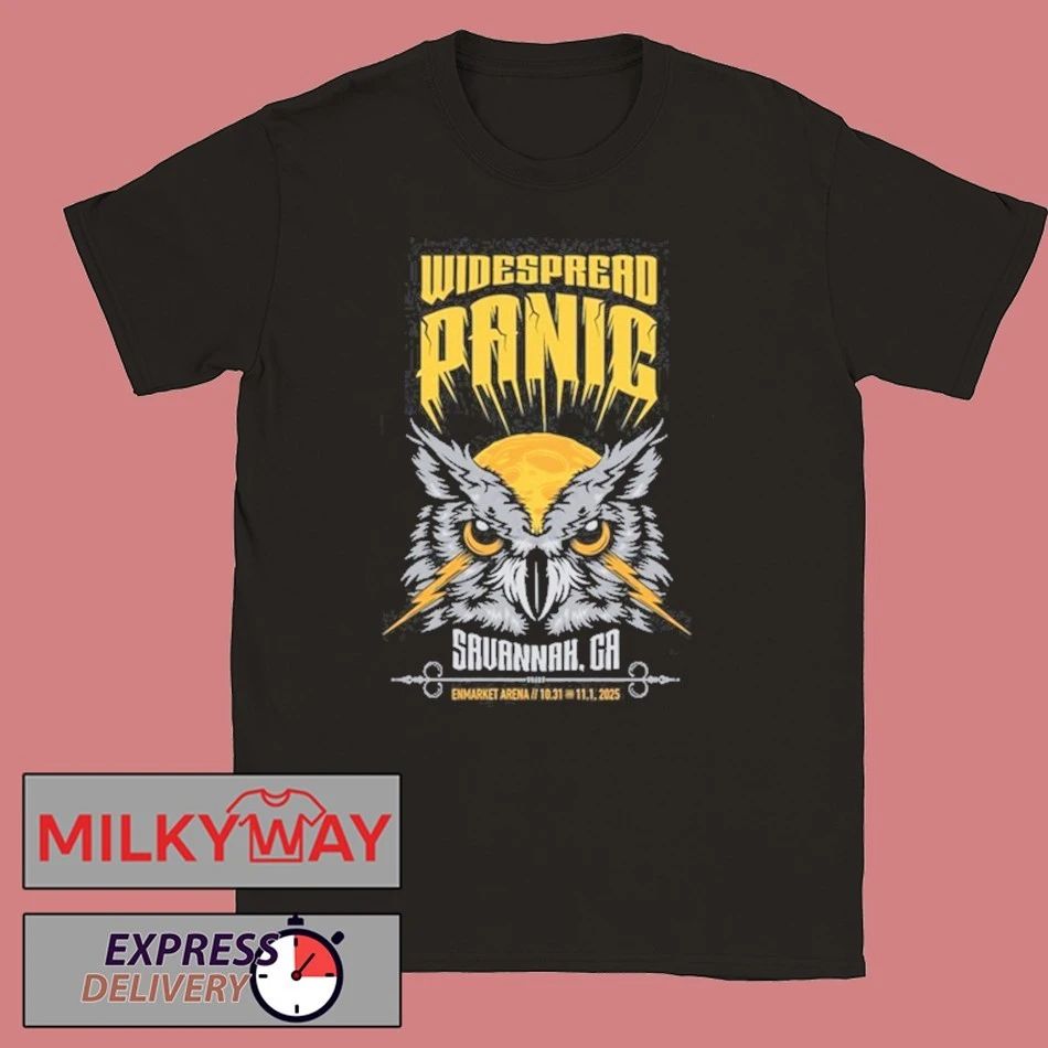 Widespread Panic Enmarket Arena, Savannah, GA Oct 31 + Nov 01, 2025 Shirt
