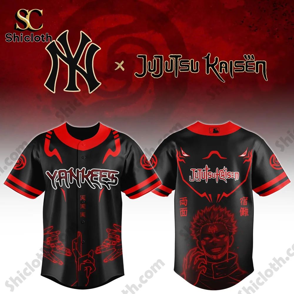 New York Yankees x Jujutsu Kaisen Edition 2026 Jersey