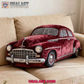 Personalized Classic Car Plush Pillow
