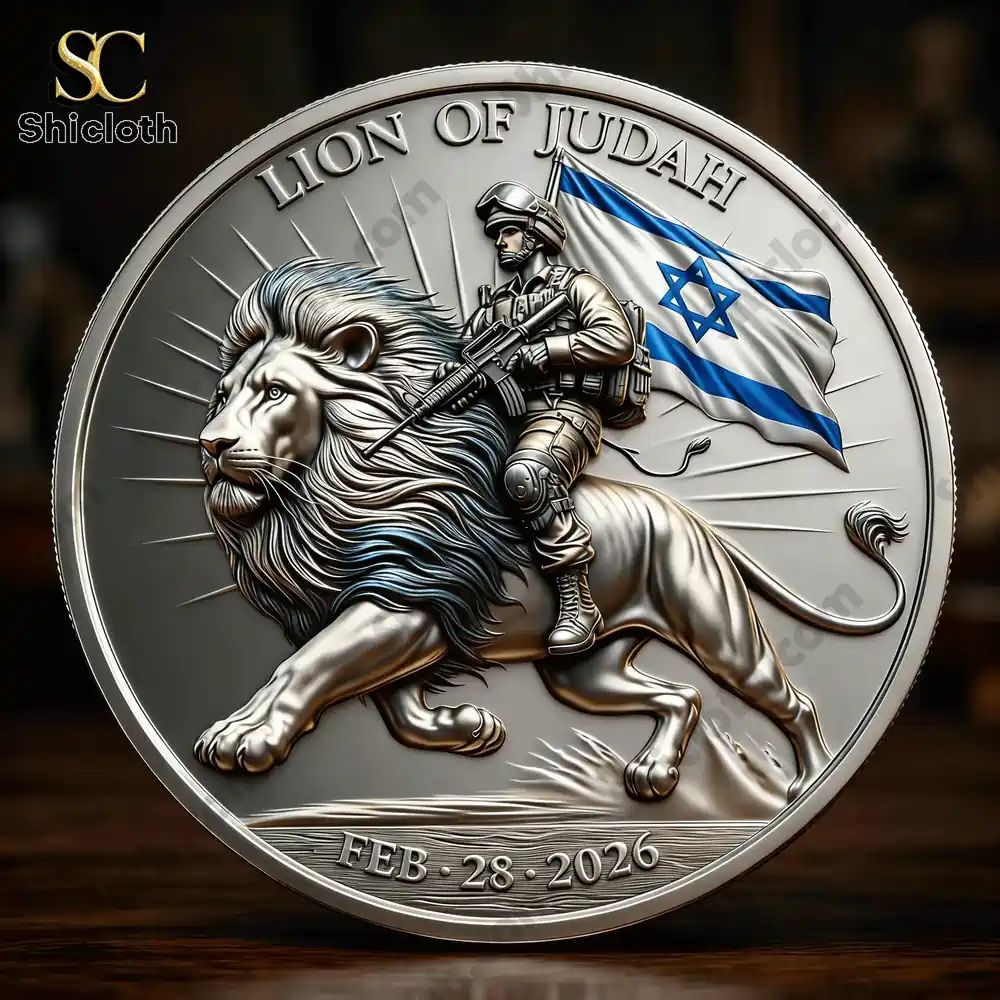 Lion of Judah Faith and Fortitude Commemorative Coin