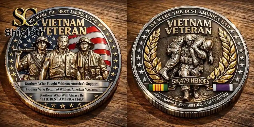 Vietnam War Veterans We Were The Best America Had Commemorative Coin