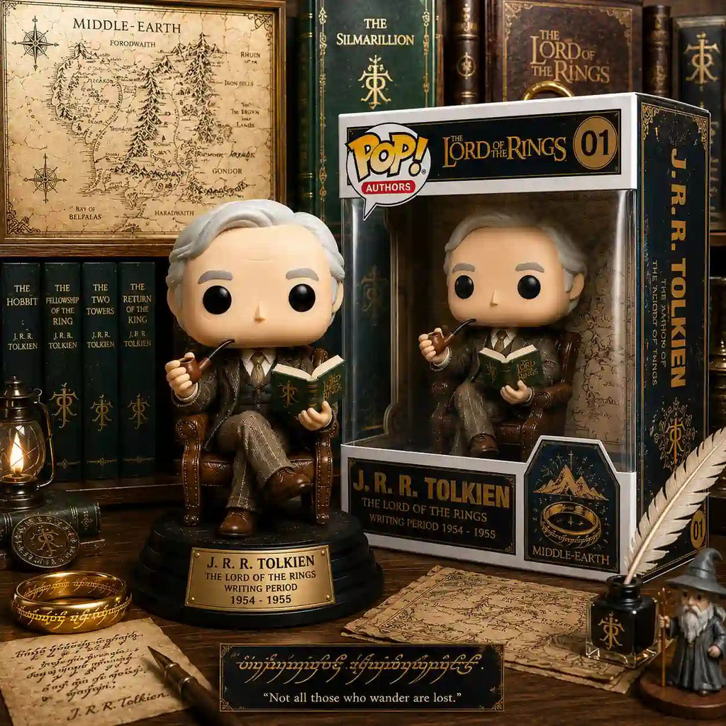 J.R.R. Tolkien LOTR Middle Earth Commemorative Funko Pop! Figure