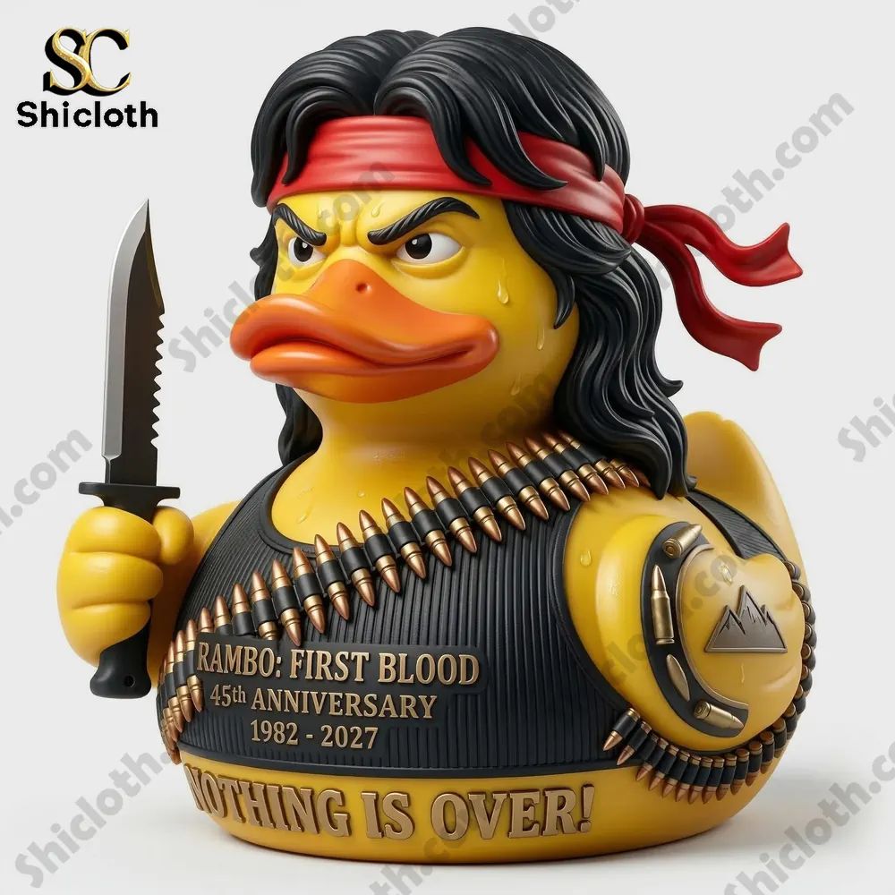 Numskull Designs Tubbz Rambo First Blood 45th Anniversary Collectible Duck