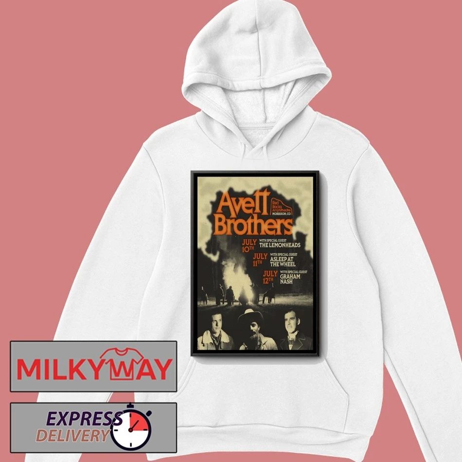 The Avett Brothers 7 10-7 12 2026 Morrison CO Poster shirt
