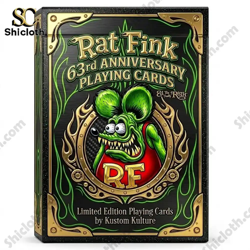 Rat Fink 63rd Anniversary Limited Edition Playing Cards