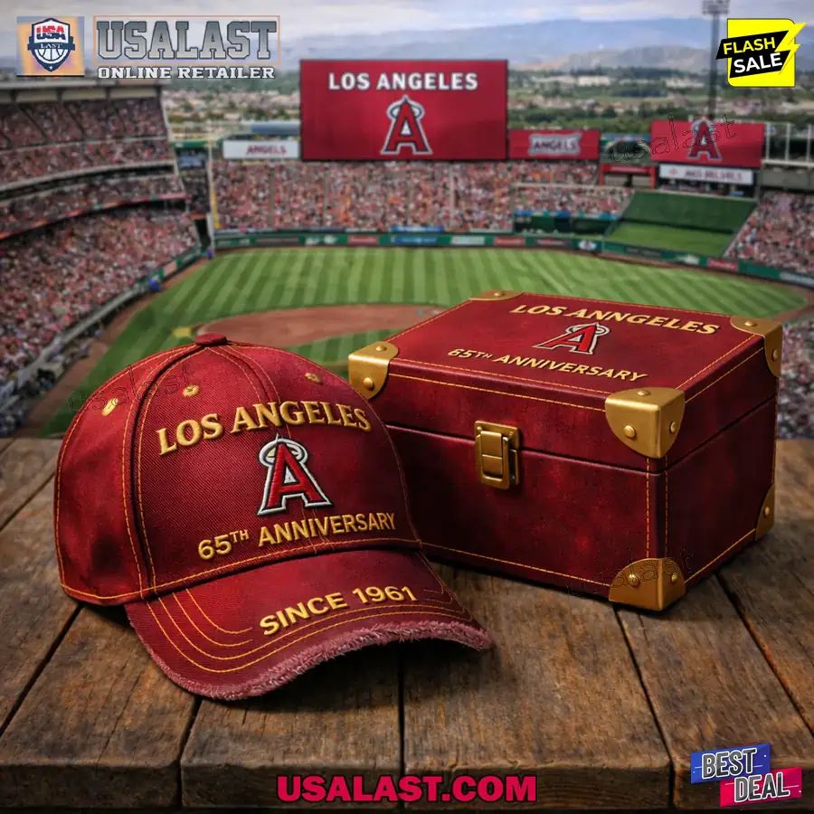 Los Angeles Angels 65th Anniversary 1961-2026 Classic Cap
