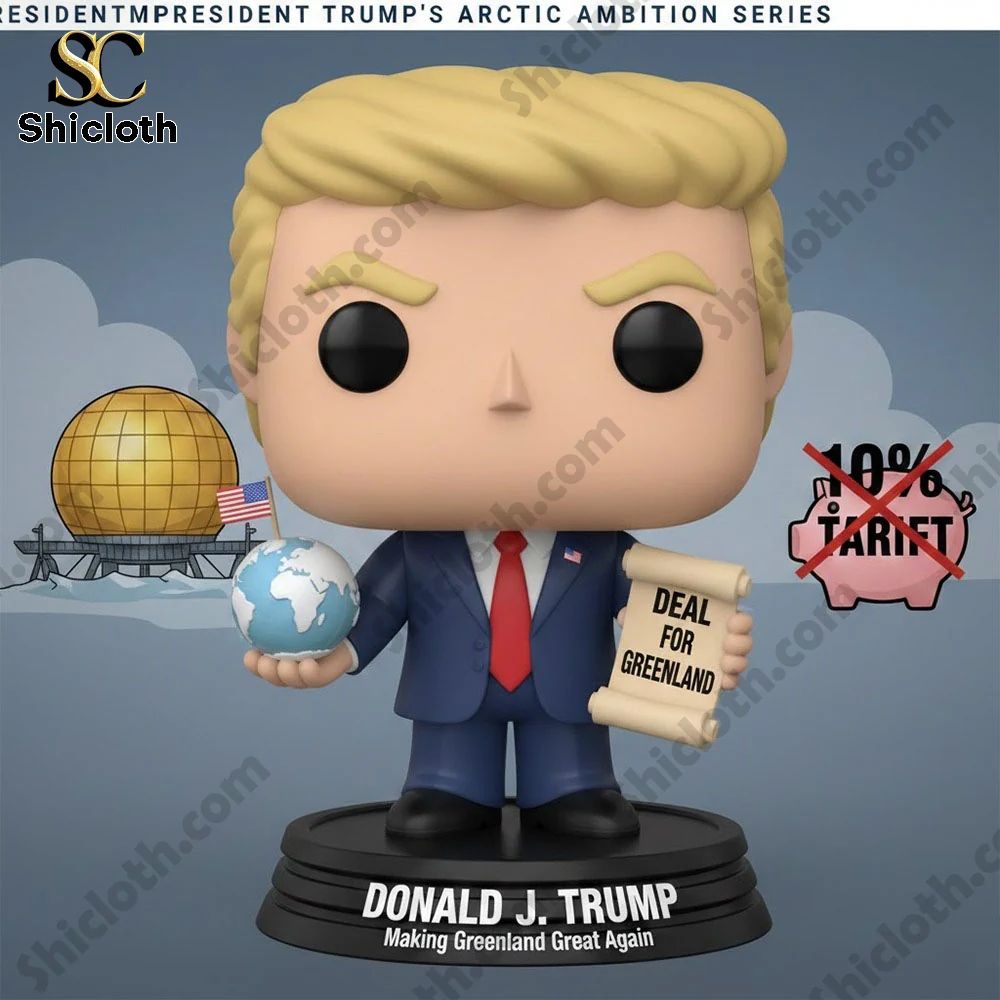 Donald Trump Deal For Greenland 2026 Vinyl Pop Figure Doll