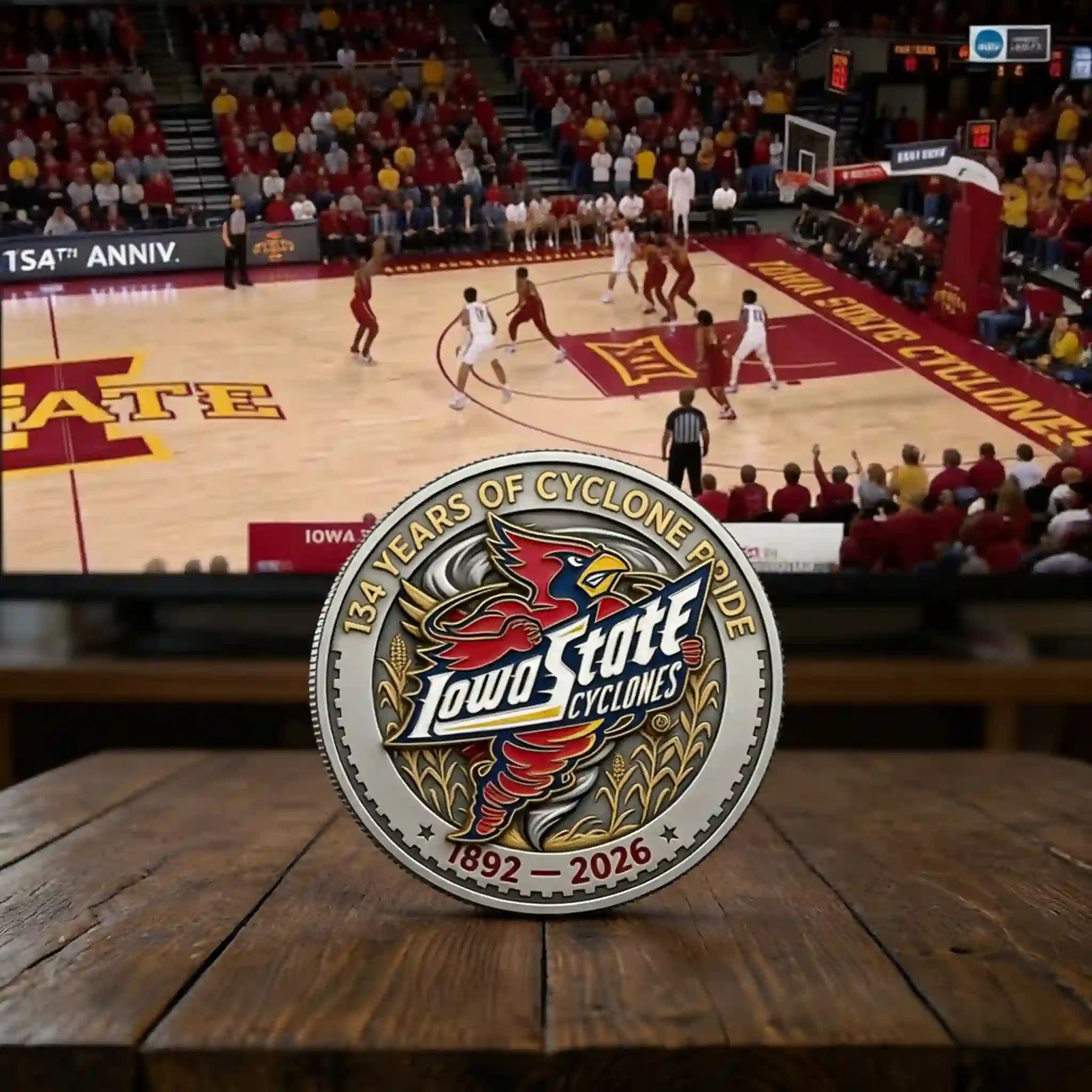 Iowa State University Cyclones 134th Anniversary Commemorative Coin