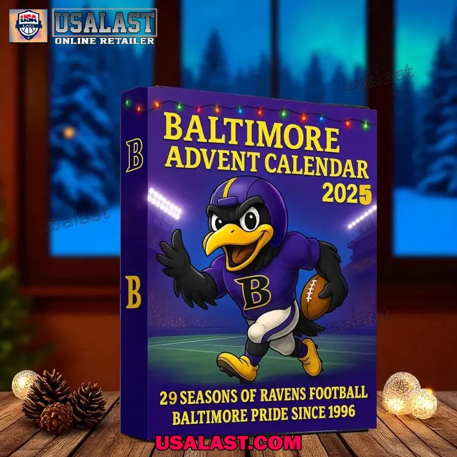 2025 Baltimore Ravens 29th Anniversary Advent Calendar