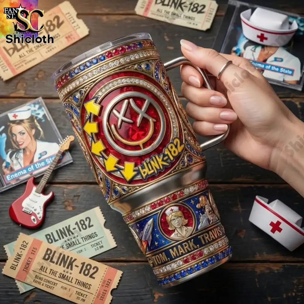Blink 182 All The Small Things Tumbler