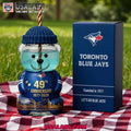 Toronto Blue Jays 49th Anniversary Collectible Bear Glass Cup