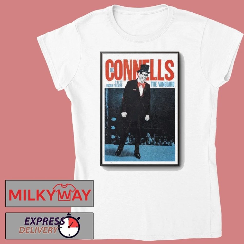 The Connells Dec 12 2025 Lincoln Theatre in Raleigh NC Poster shirt