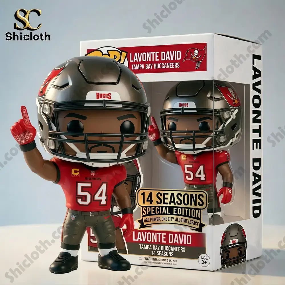 Lavonte David Tampa Bay Buccaneers 14 Seasons Special Edition Pop! Figure