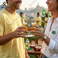 Brazil National Team 112th Anniversary Limited Edition Whiskey Glass