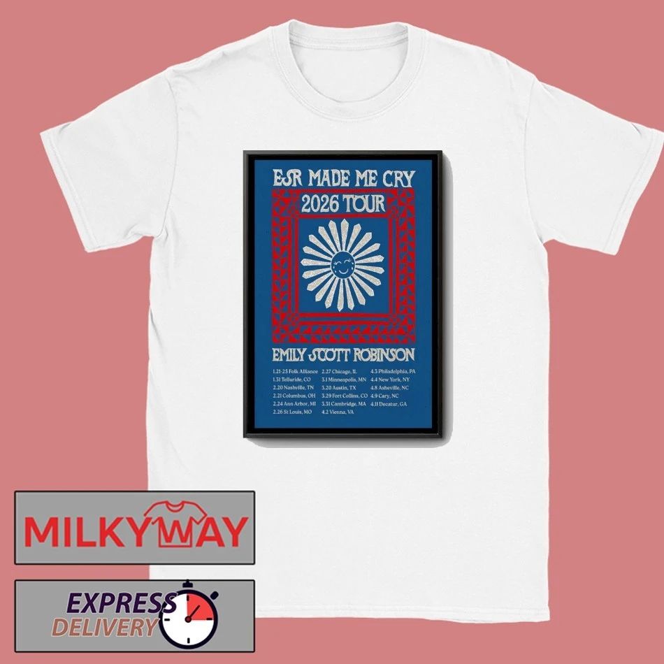 Emily Scott Robinson Fall Tour 2026 Poster shirt