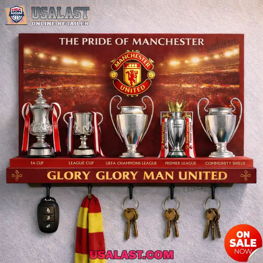 Manchester United Pride Collection Wall Key Holder