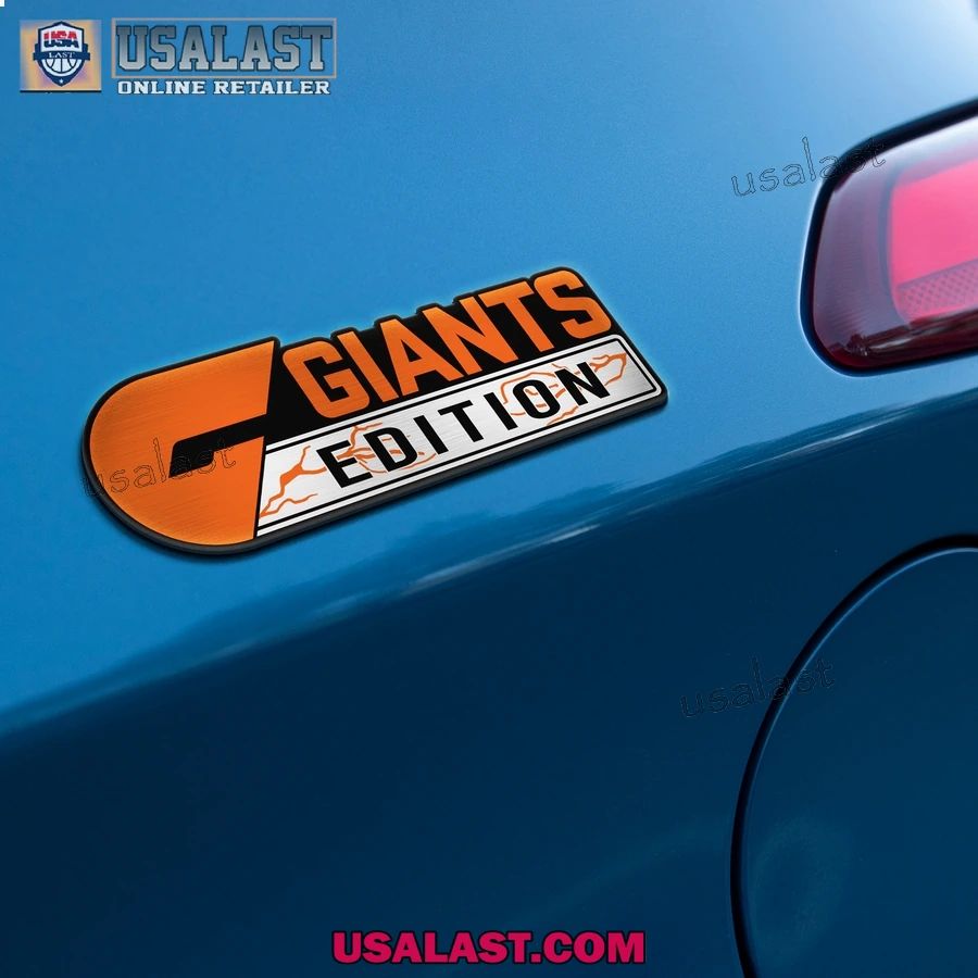 GWS Giants Edition Custom 3D Car Badge Sticker