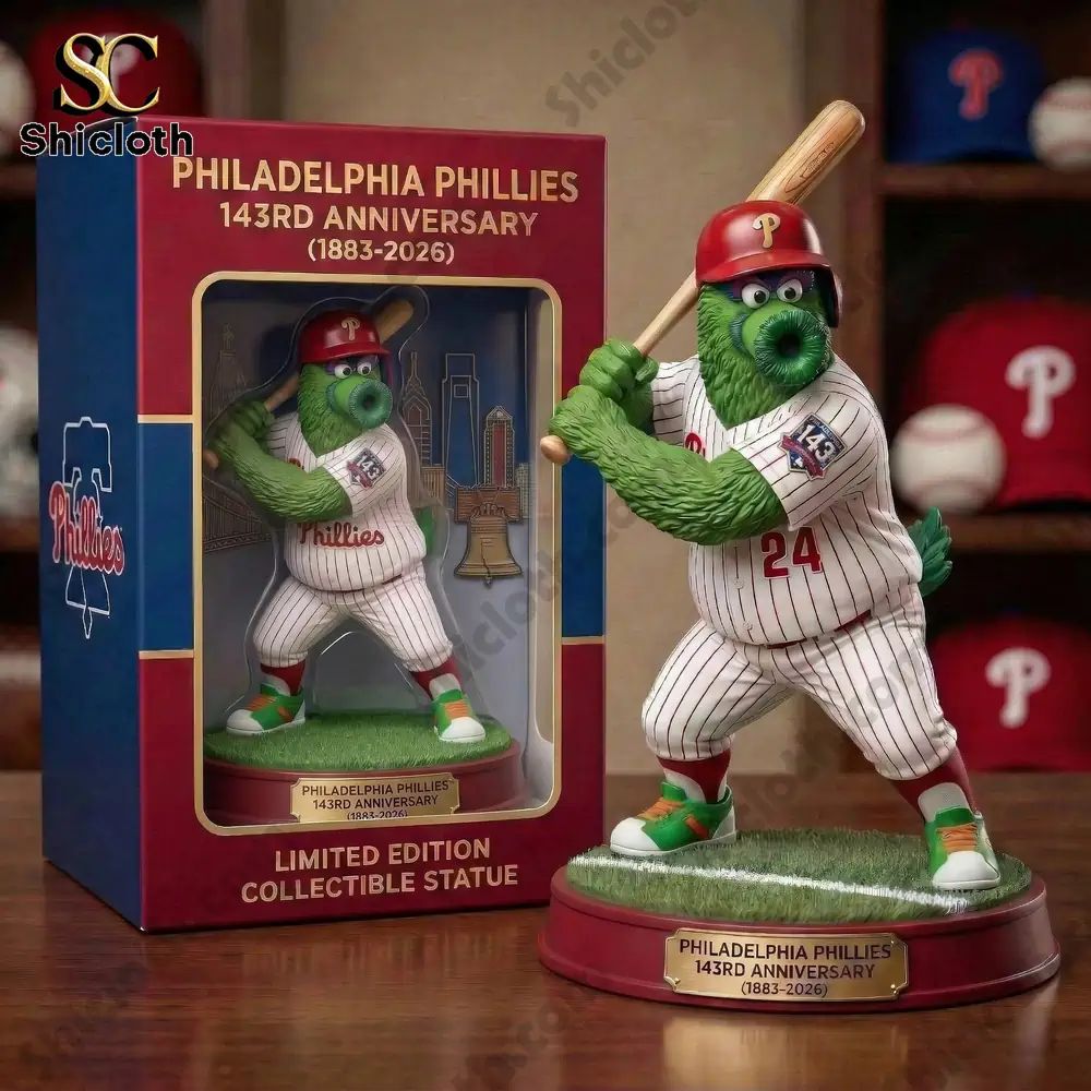 Philadelphia Phillies Phillie Phanatic 143th Anniversary Pop! Figure