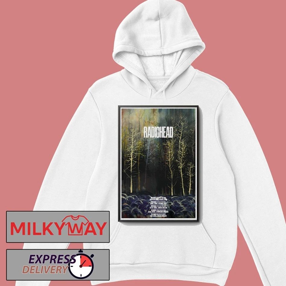 Radiohead 2025 Shows Poster shirt