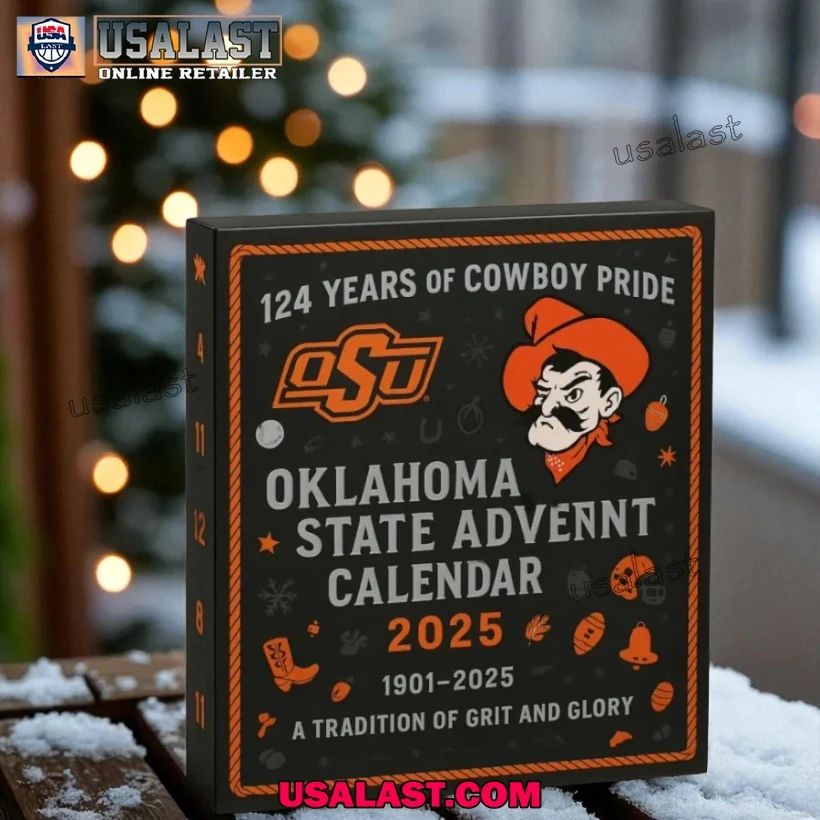 Oklahoma State Cowboys 124th Anniversary Advent Calendar