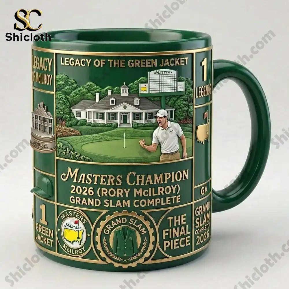 Rory McIlroy 2026 Masters Champion Commemorative Mug
