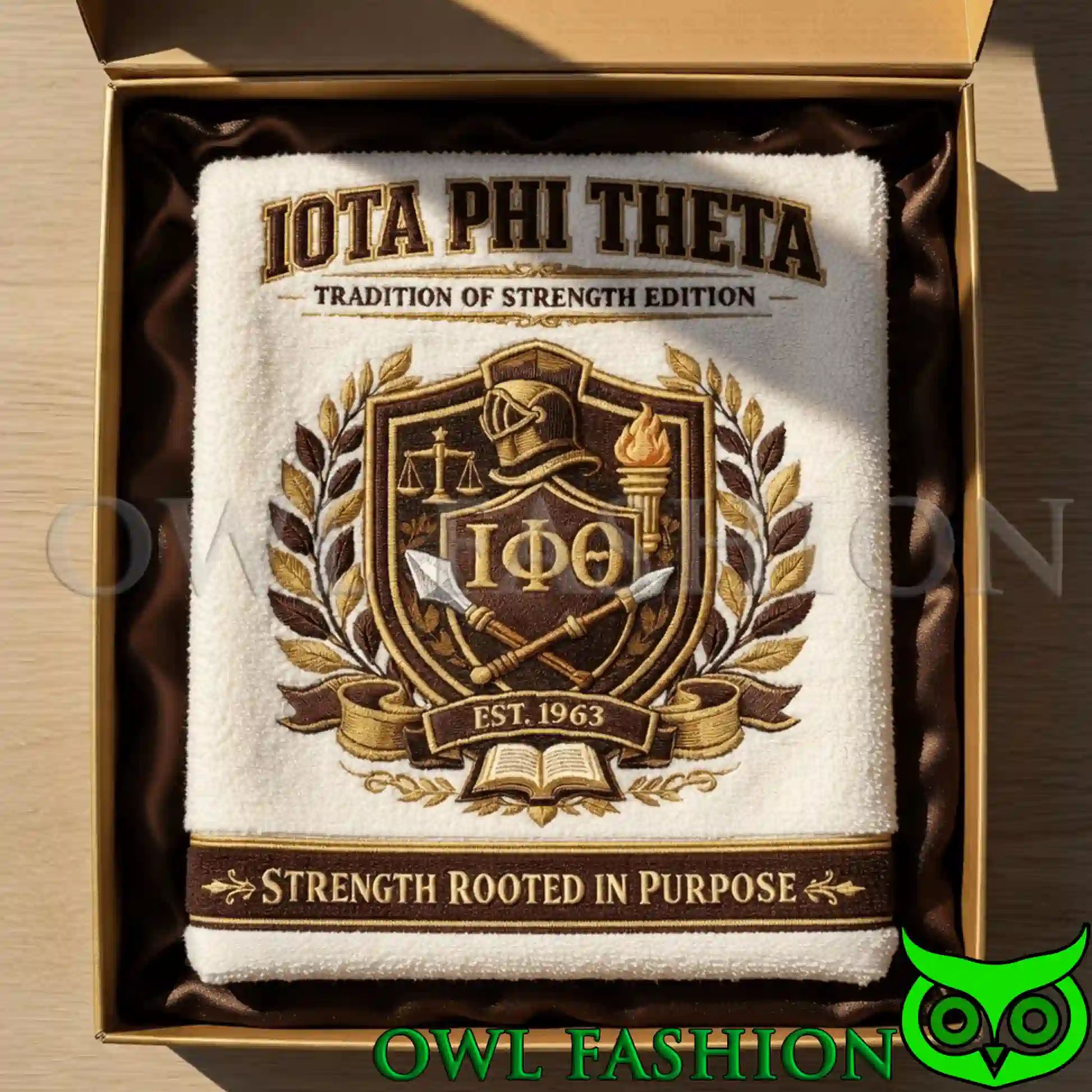 Iota Phi Theta Premium Bath Towels