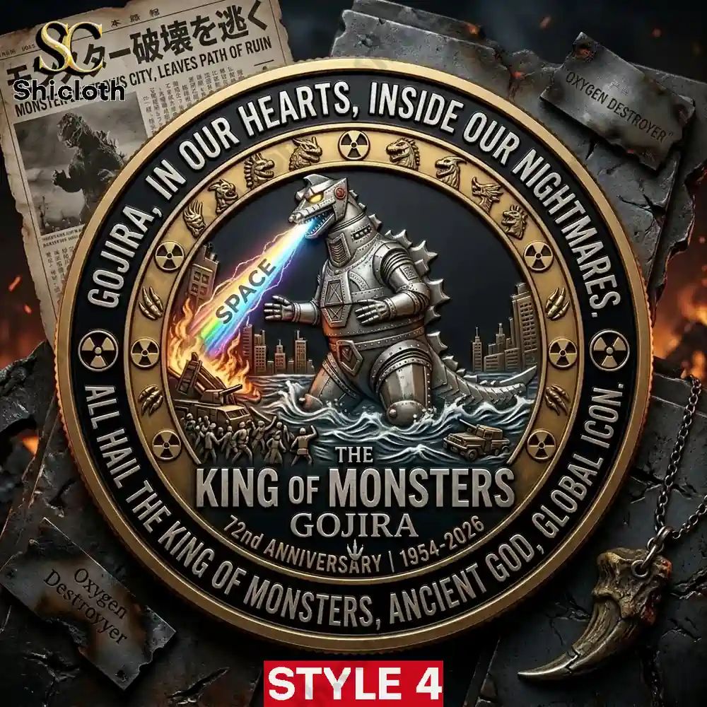 The King of Monsters 72nd Anniversary Commemorative Coin