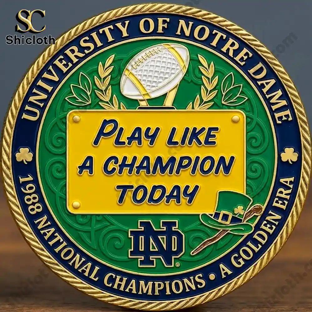 Lou Holtz Commemorative Challenge Coin