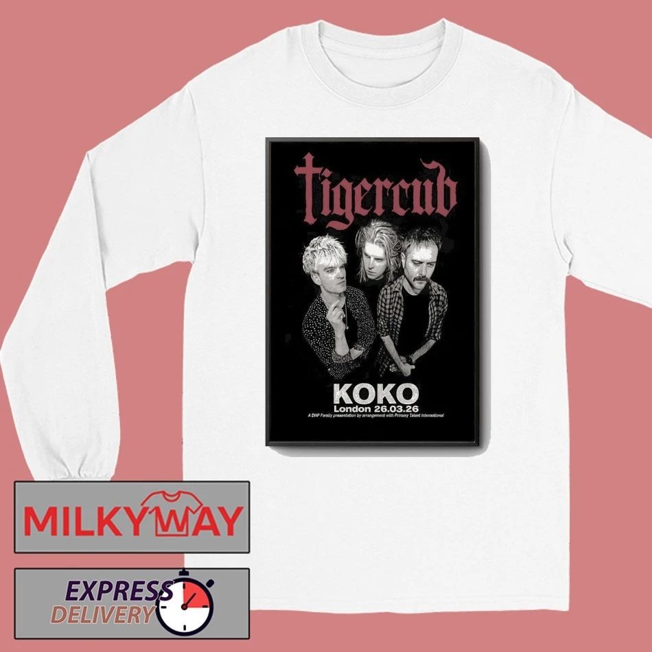 Tigercub Mar 26 2026 At KOKO In London UK Poster shirt