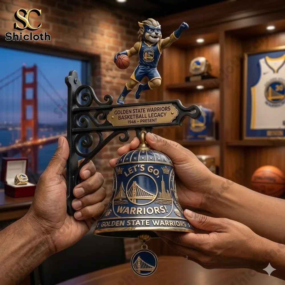 Golden State Warriors Lets Go Wall Bell