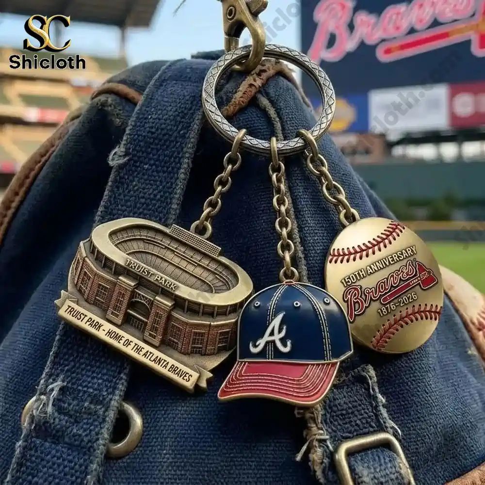 Atlanta Braves 150Alice Cooper Keychain