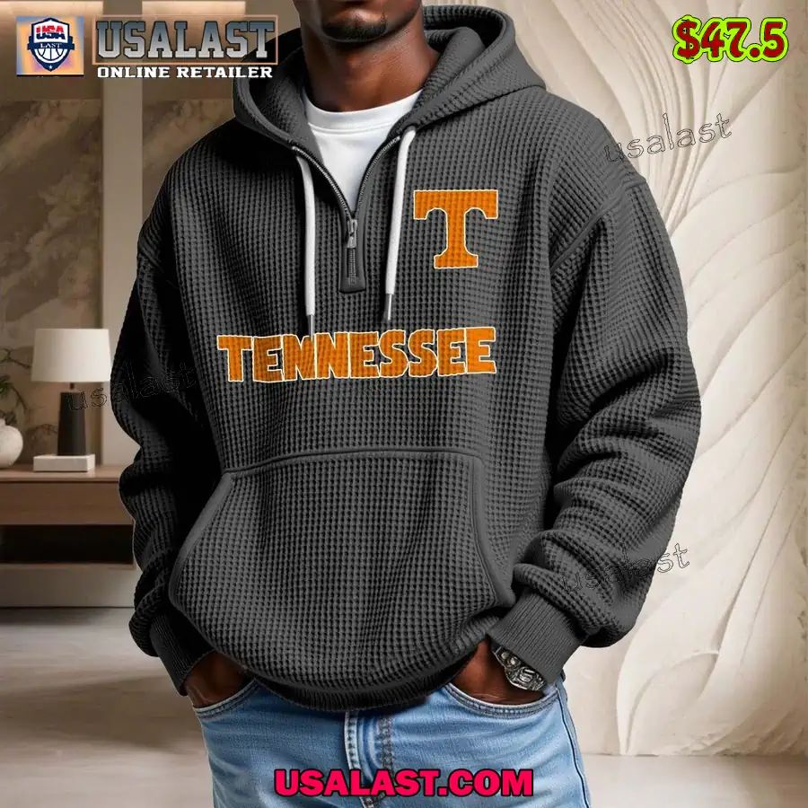 Tennessee Volunteers Waffle Half Zip Hoodie