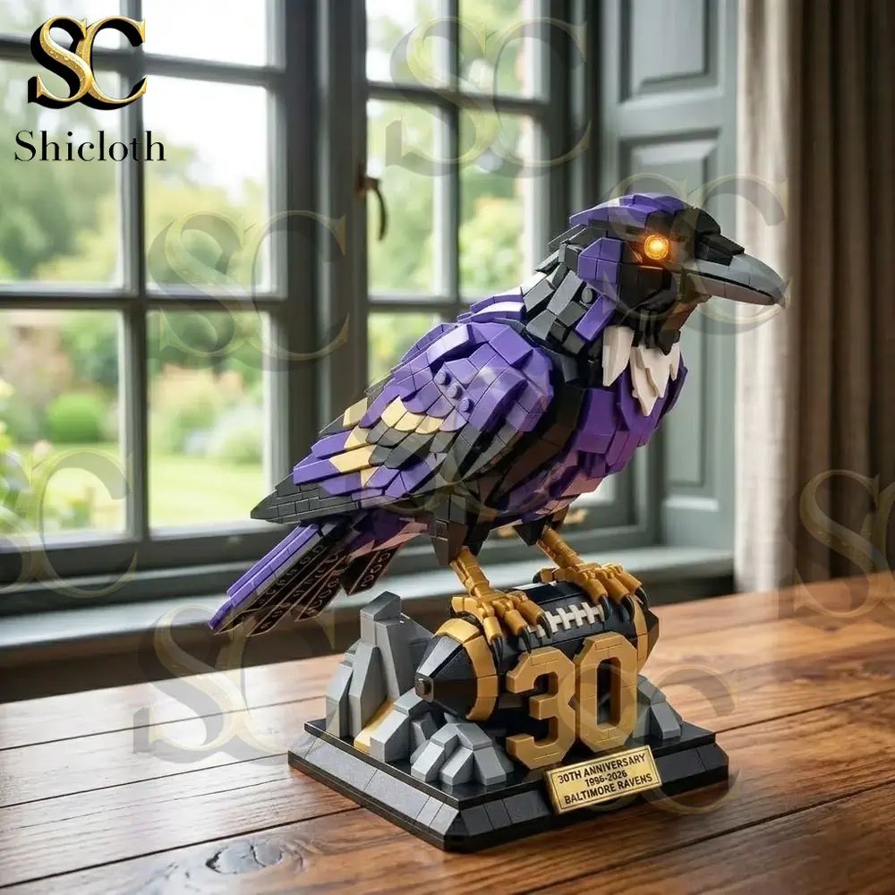 Baltimore Ravens 30th Anniversary Brick Edition