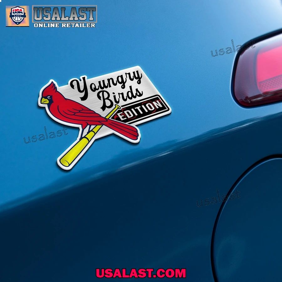 St. Louis Cardinals Edition Engraved Car Name Badge