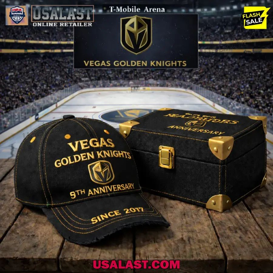 Vegas Golden Knights 9th Anniversary 2017-2026 Classic Cap