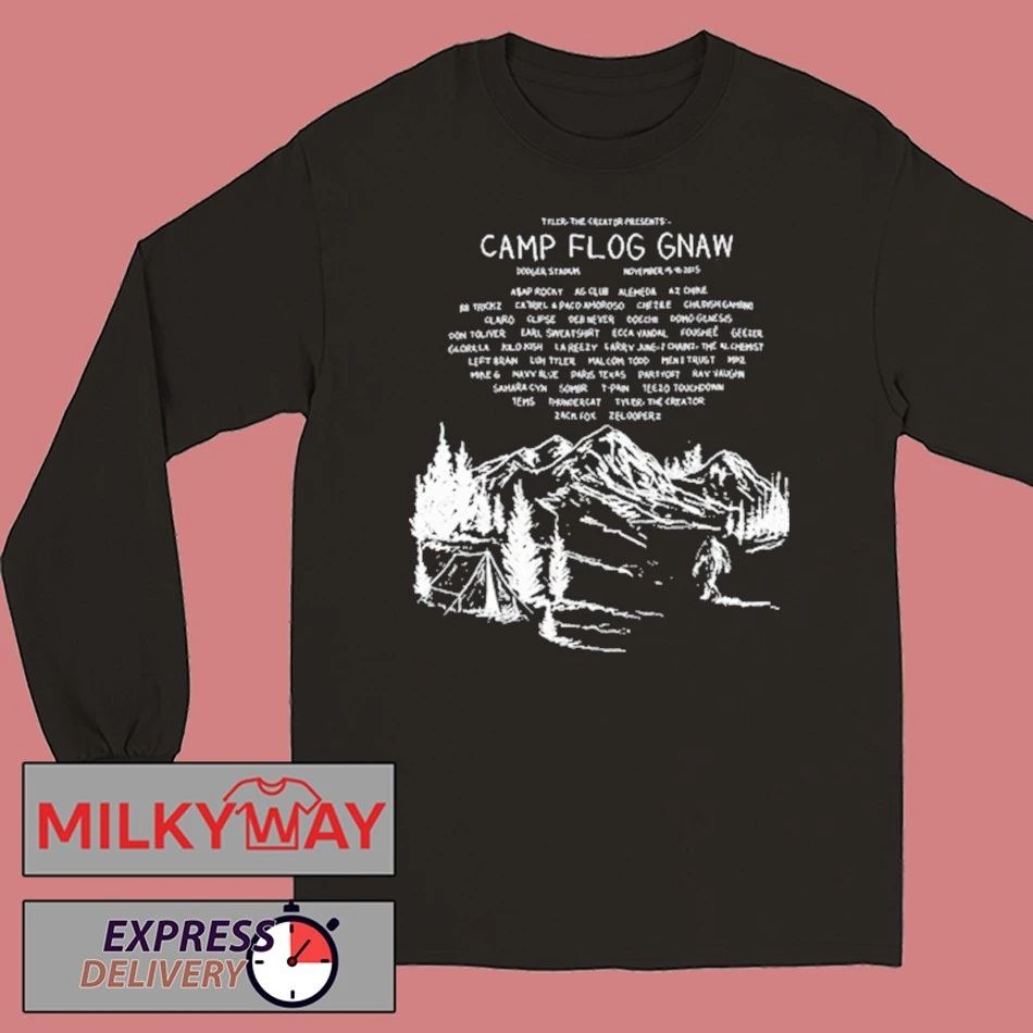 Camp Flog Gnaw 2025 Event Mountain shirt