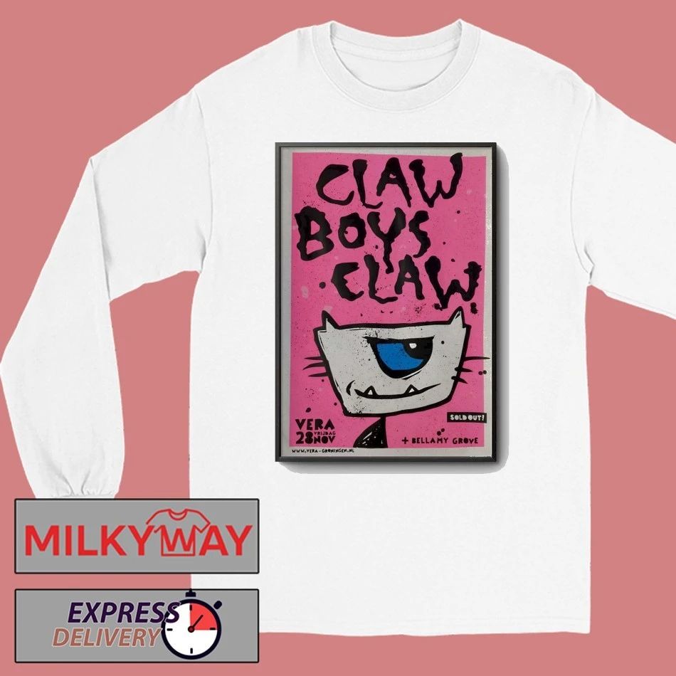 Claw Boys Claw Vera in Groningen NL 11 28 2025 Poster shirt