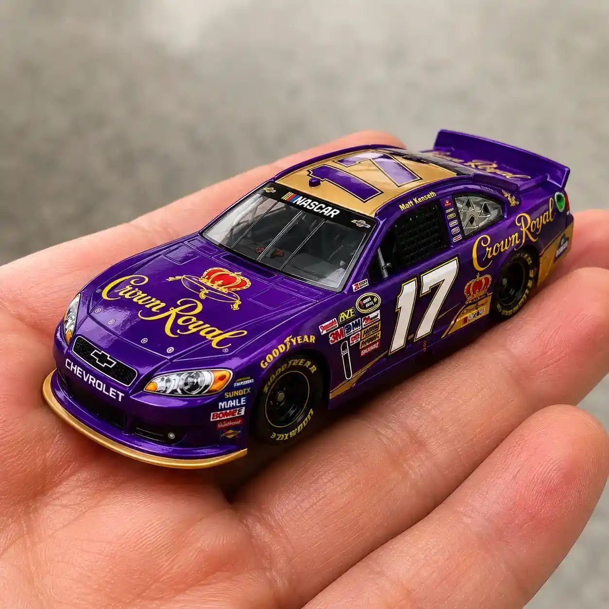 Wheels Crown Royal 87th Anniversary Matt Kenseth #17 NASCAR Chevrolet