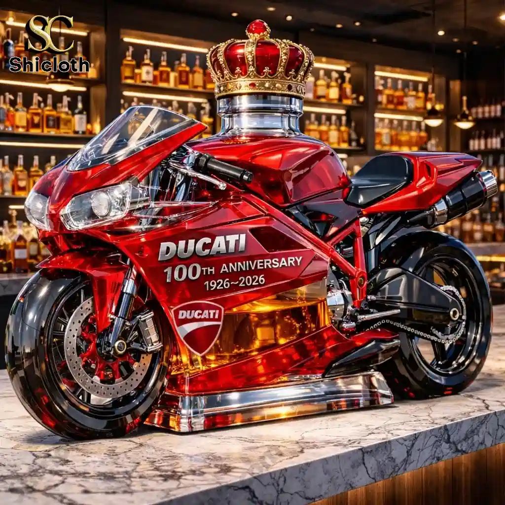 Ducati 100th Anniversary Whisky Bottle