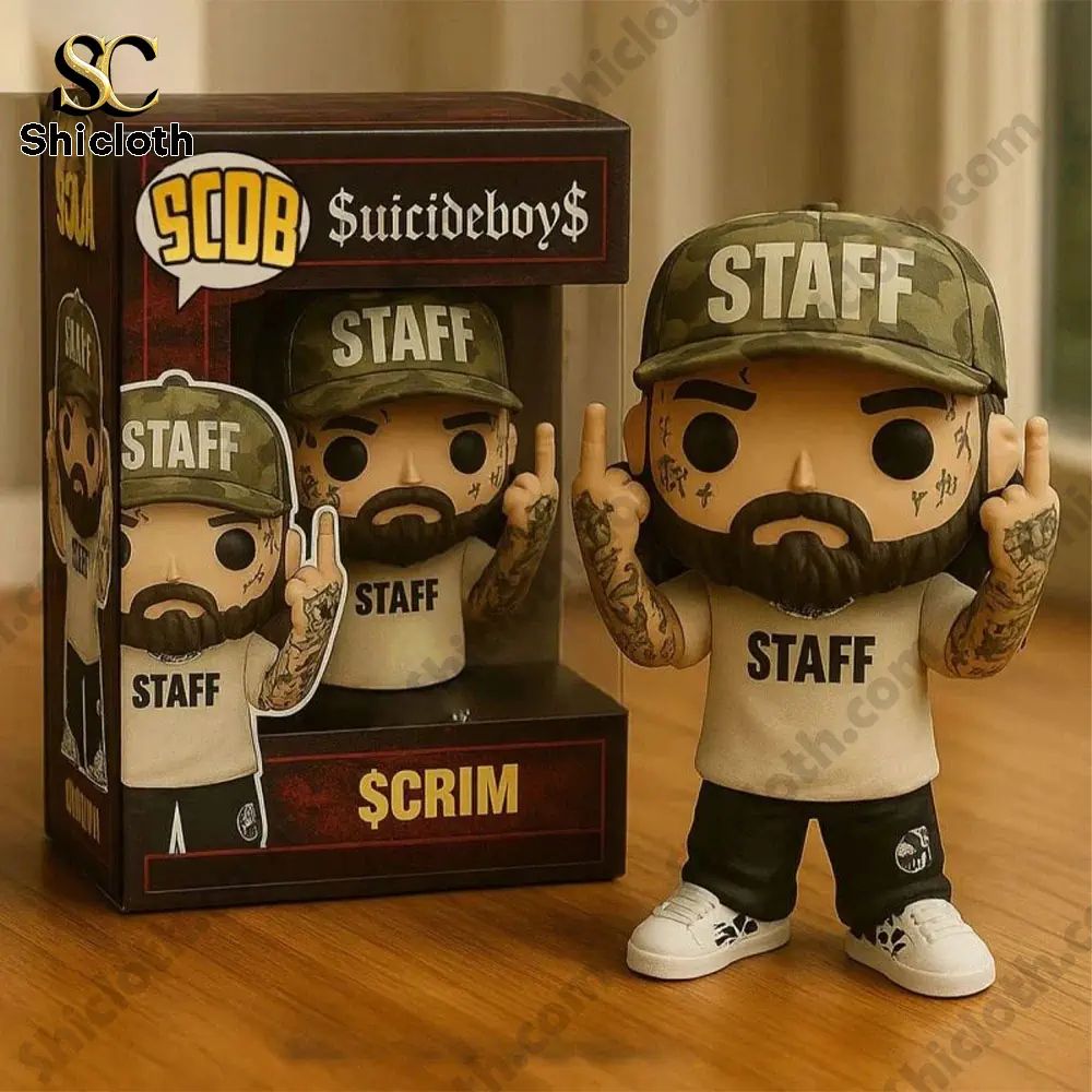 Suicideboys Staff Vinyl Pop Figure Doll