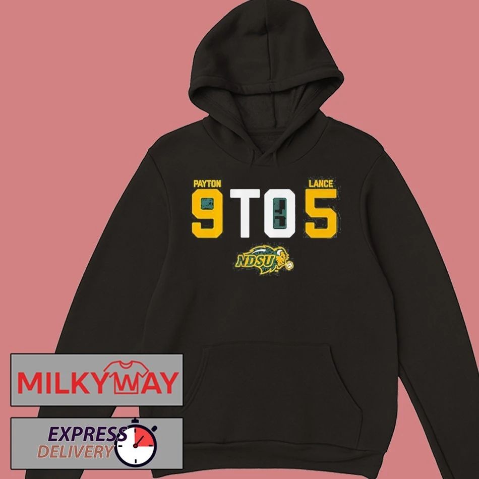 North Dakota State Football 9 To 5 T-shirt