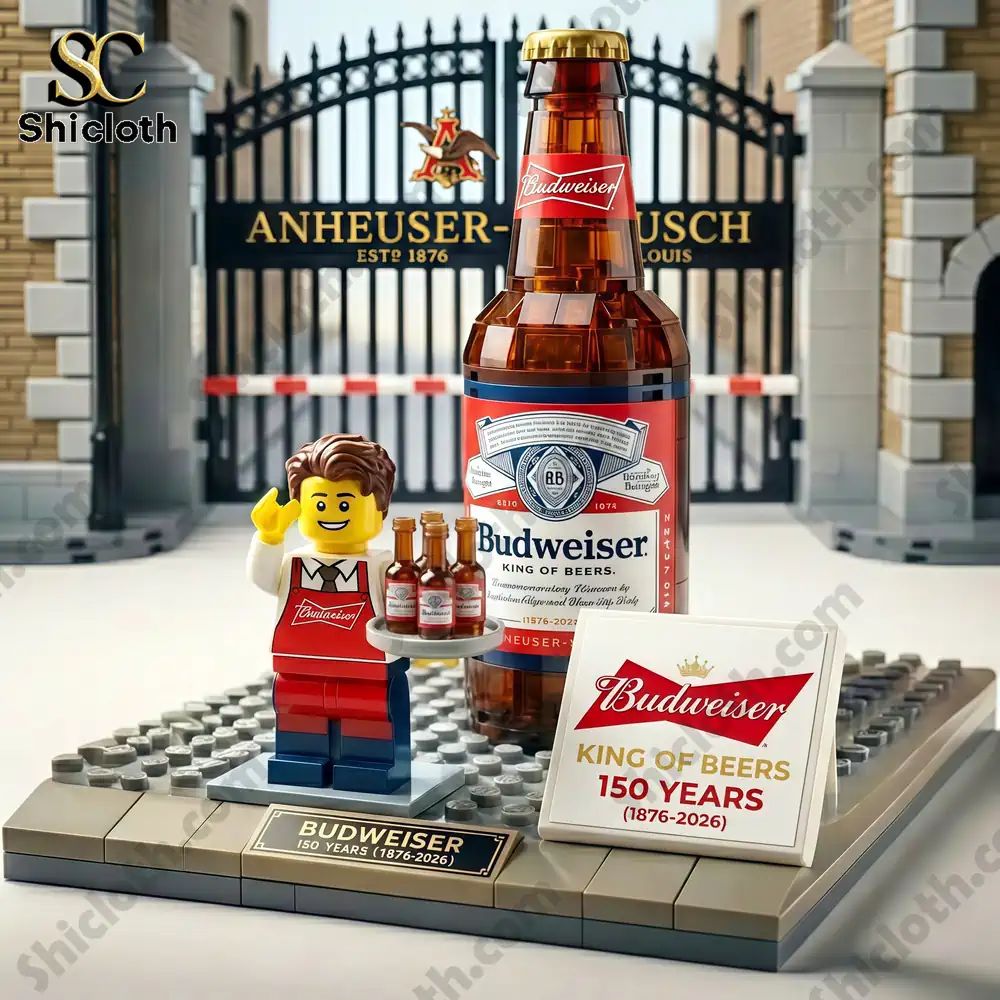 Budweiser 150th Anniversary Commemorative Brick-Built Set