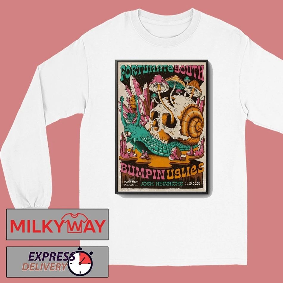 Fortunate Youth Nov 16 2025 The Caverns Shows Poster shirt