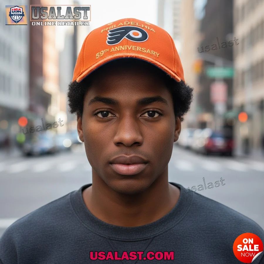 Philadelphia Flyers 59th Anniversary 1967-2026 Classic Cap