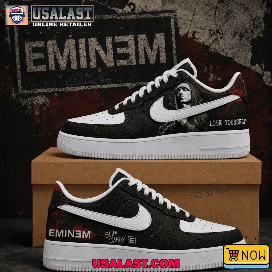 Eminem Lose Yourself Air Force 1 Sneaker Shoes