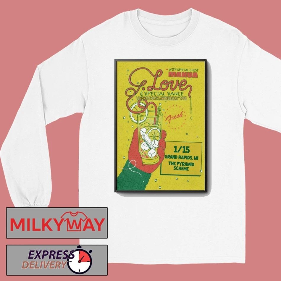 Garrett Dutton aka G.Love In Grand Rapids MI On Jan 15 2026 Poster shirt