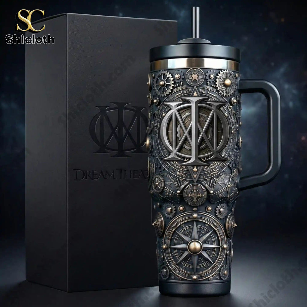 Dream Theater Band 40oz Tumbler With Handle