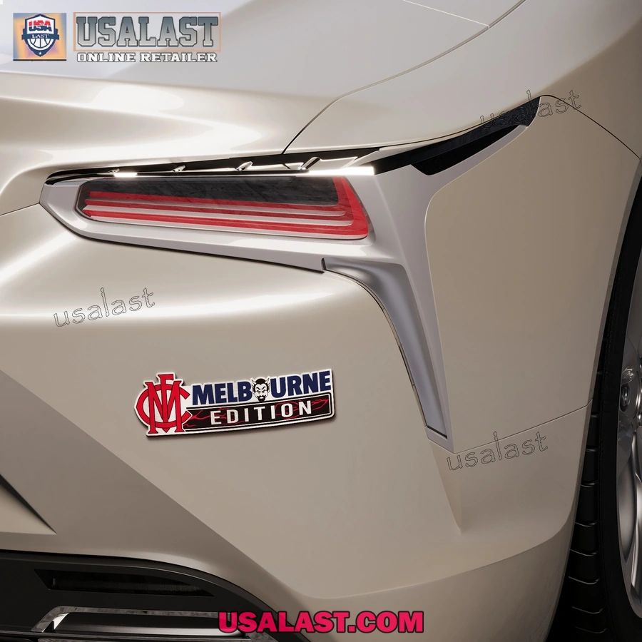 Melbourne Demons Edition Custom 3D Car Badge Sticker
